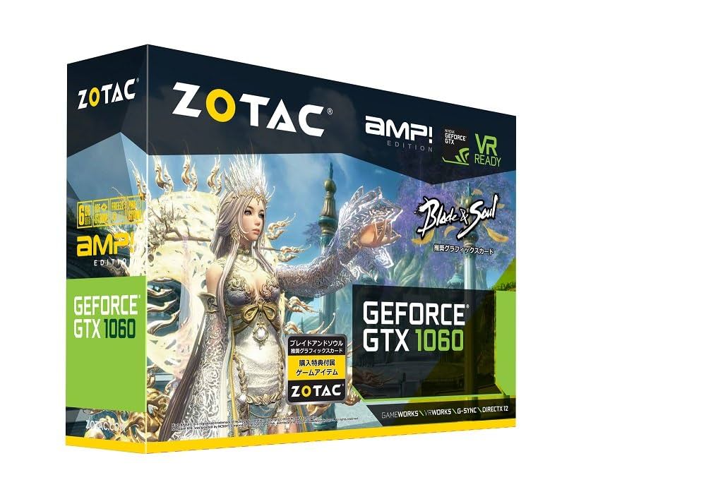 Amazon.co.jp: ZOTAC Geforce GTX 1060 6GB AMP Edition